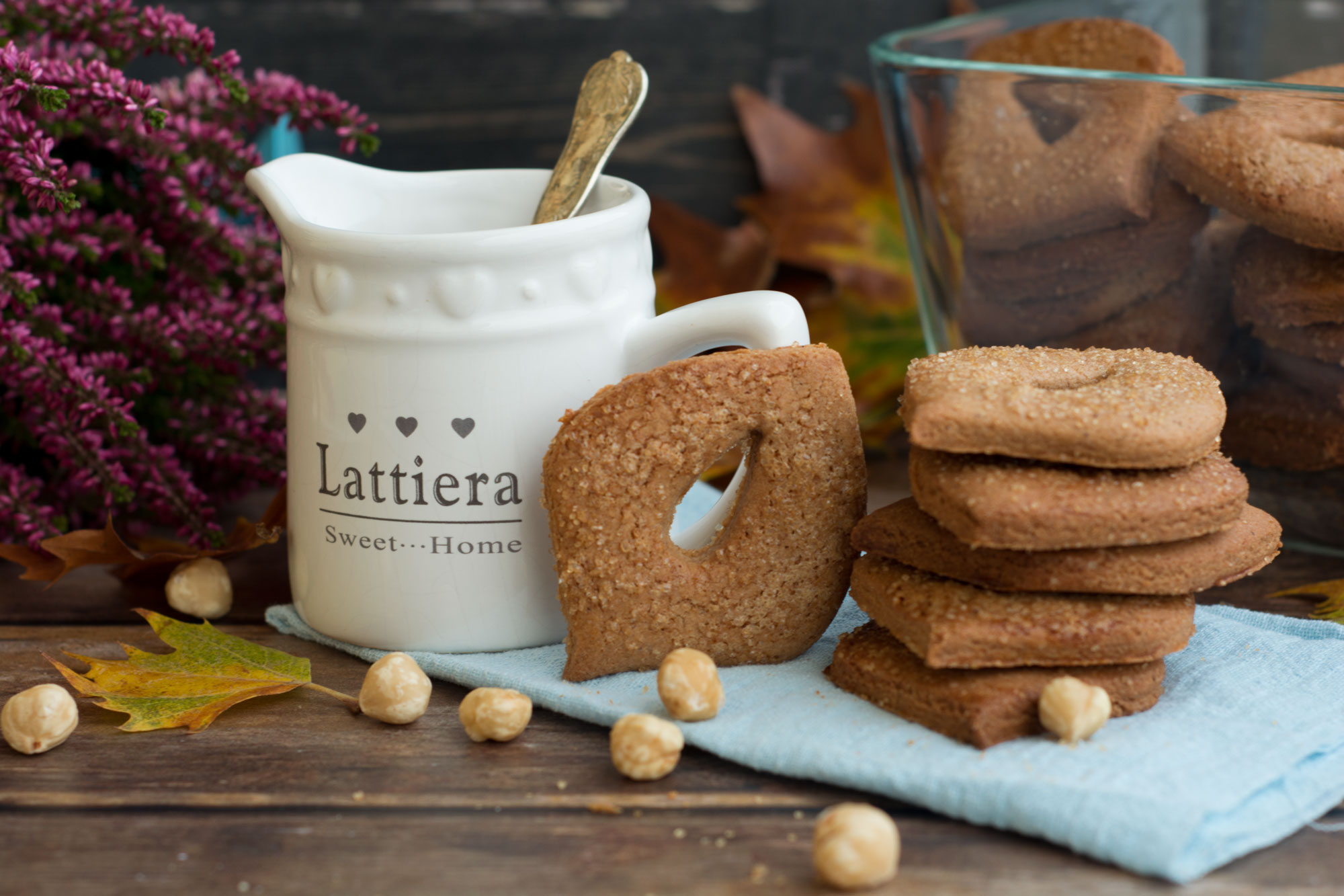 Biscotti saraceni alle nocciole -Senza glutine per tutti i gusti